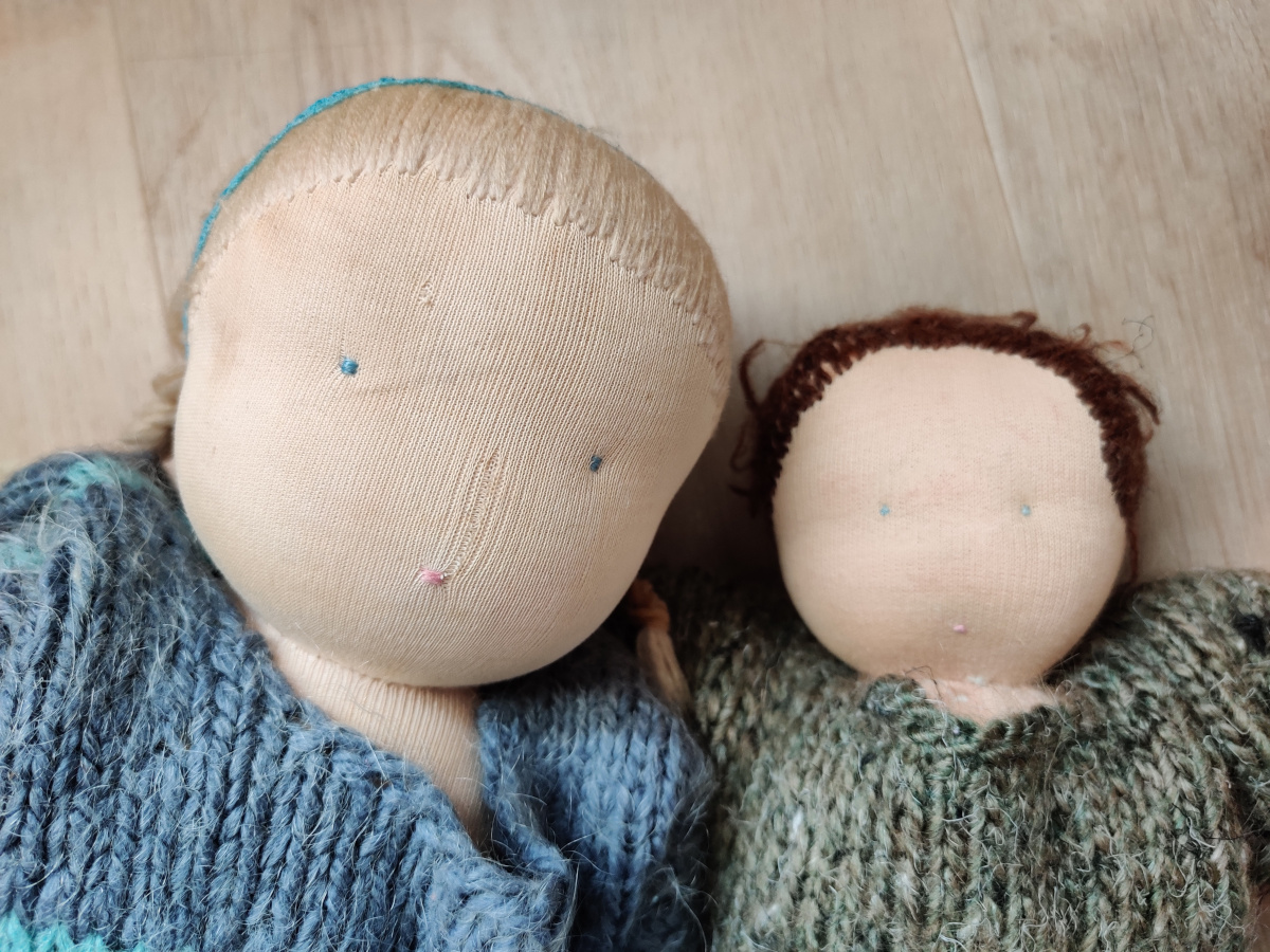 Steiner dolls / Waldorf dolls from the 1980s and 1990s – Old Toy